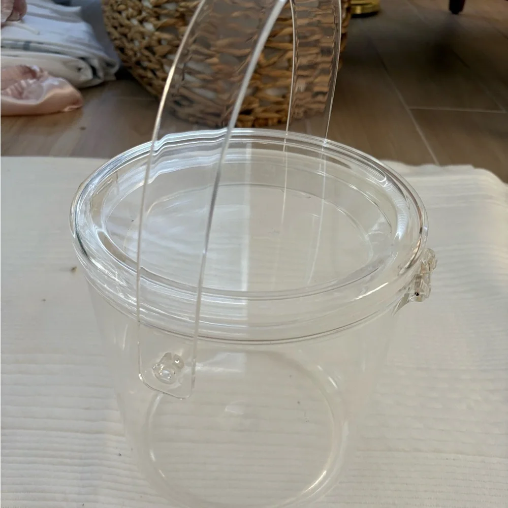Vintage Lucite Ice Bucket